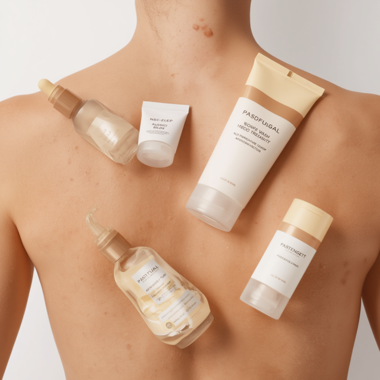 Folliculite fongique dos routine complète - antifongique cosmétiques safe et hygiène de vie